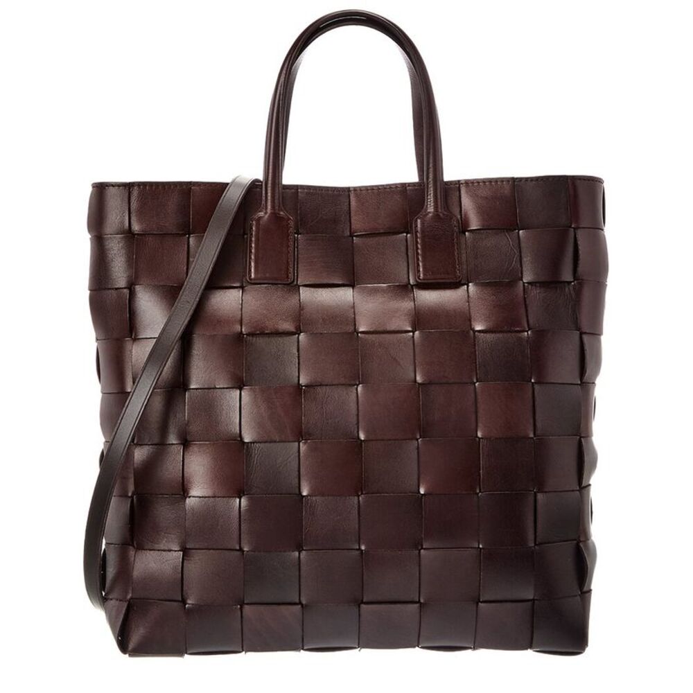 Dragon Diffusion Pino Leather Tote, Brown